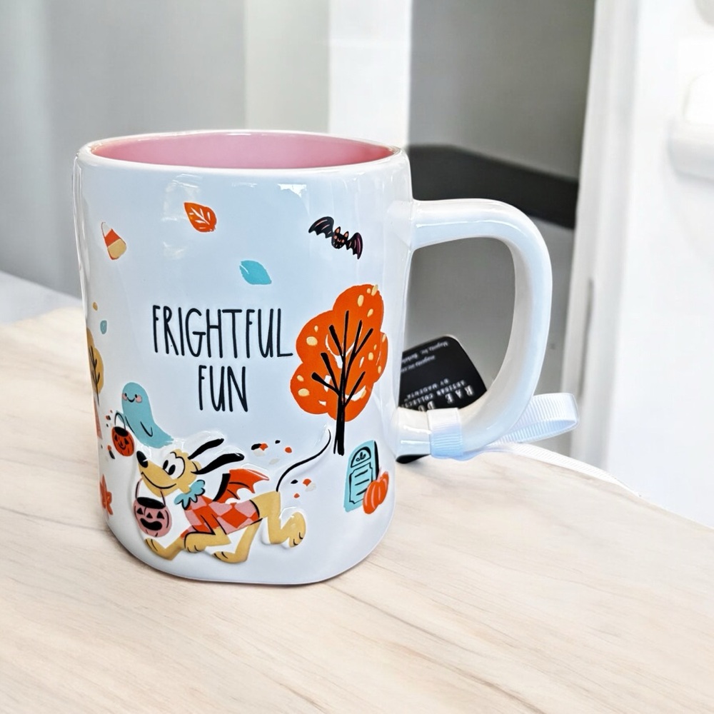 Frightful fun Rae Dunn Mug with Pluto